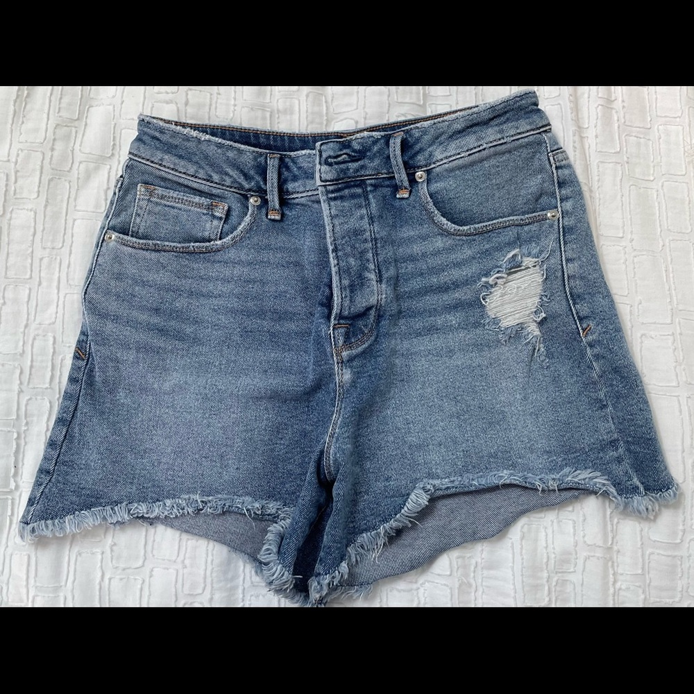 Good American jean shorts